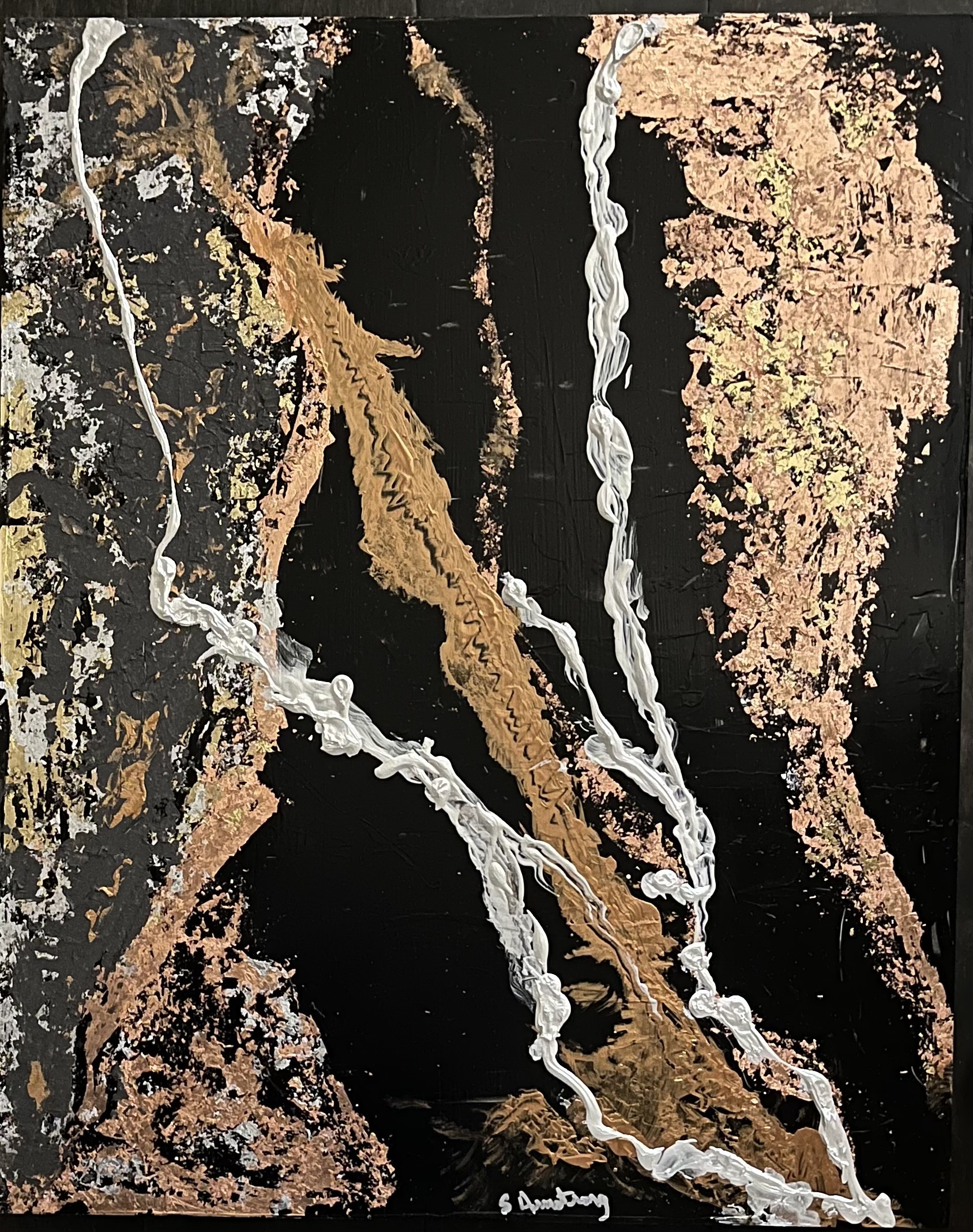 Molten Veins Beneath the Surface